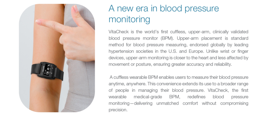 Accurate upper-arm measurements